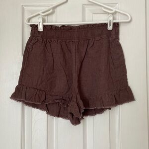 Aerie Ruffle Shorts